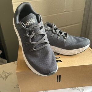 NOBULL Gray and White Training Sneakers
